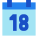 Calendário 18 icon