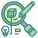 Magnifying icon