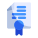 Certificate icon