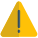 Triangular signboard with exclamation mark signal warning icon