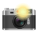 cámara-con-flash-emoji icon