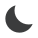 Crescent icon