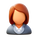 Mujer de negocios icon