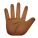 Hand With Fingers Splayed Medium Dark Skin Tone icon