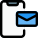Mobile email notification icon