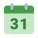 Календарная неделя 31 icon