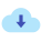 Download from the Cloud icon