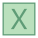 X-Koordinate icon