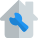 House maintenance and repair isolated on a white background icon