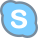 スカイプ icon