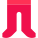 빨간 어린이 스타킹 icon