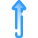 Freccia lunga su icon