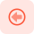 Previous navigation button two left side isolated on a white background icon