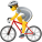 persona en bicicleta icon