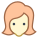 Mujer de usuario Tipo de piel 1 2 icon