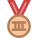 Medalha olímpica de Bronze icon