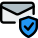 Online mail security icon