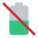 Nessuna batteria icon