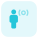 Broadcast work and controlling work purpose layout icon