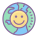 sorridente della terra icon