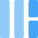 barre-verticali-doppie-lato-sinistro-esterno-con-griglia-schermo-diviso-colore-tal-revivo icon