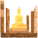внешний-статуя-будды-таиланд-элемент-Justicon-плоский-Justicon-1 icon