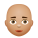 Bald Woman Medium Skin Tone icon