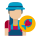 Fisherwoman icon