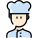 Cocinero de sexo masculino icon