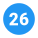 26 Circle icon