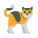 gatto calico icon