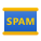 Lattina di spam icon