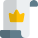 external-online-premium-membership-letter-with-crown-logotype-rewards-shadow-tal-revivo icon