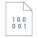 Archivo binario icon