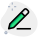 Edit tool button for composing draft page icon