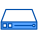 外部ハードディスク-ウェブサイト開発-xnimrodx-blue-xnimrodx icon