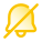 No Reminders icon