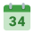 Календарная неделя 34 icon