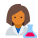 Scientist Woman Skin Type 4 icon