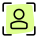 Focusing on a user profile picture for the social media icon