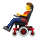 hombre-en-silla-de-ruedas-motorizada icon