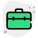 Executive business bag isolated on white background icon