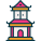 chinese temple icon