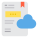 Document en nuage icon