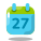 Calendrier 27 icon