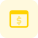 Payment gatewat web portail on a web browser icon