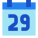 Calendário 29 icon