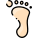 Footprint icon