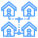 esterno-case-lavoro-da-casa-blu-altri-cattaleeya-thongsriphong icon