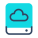 Cloud Speicherplatz icon